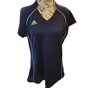 Adidas Navy Blue Athletic Tee